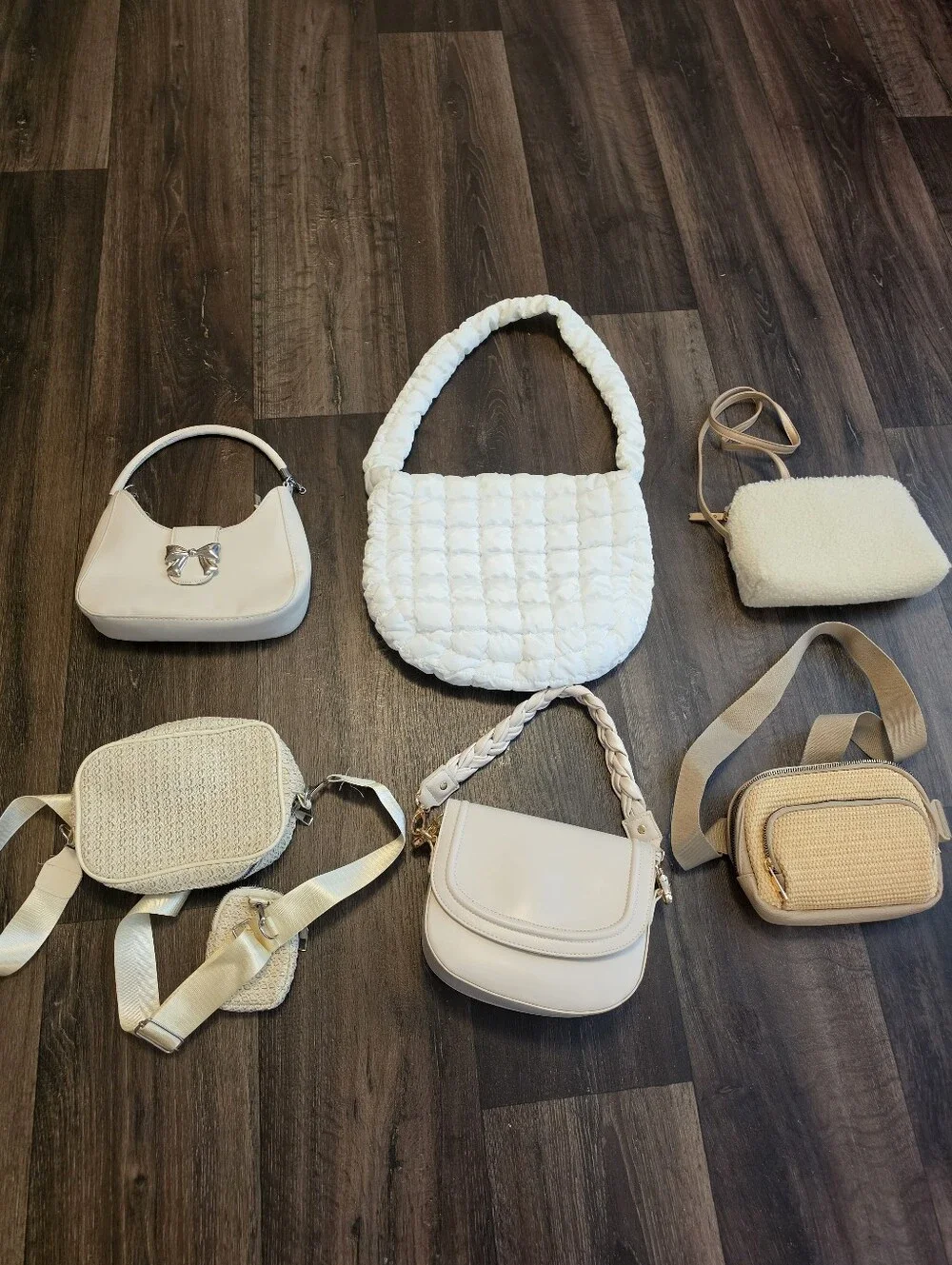 Lot Of 6 Misc Ladies Purses Some Should Some Crossbody - Picture 2 of 5